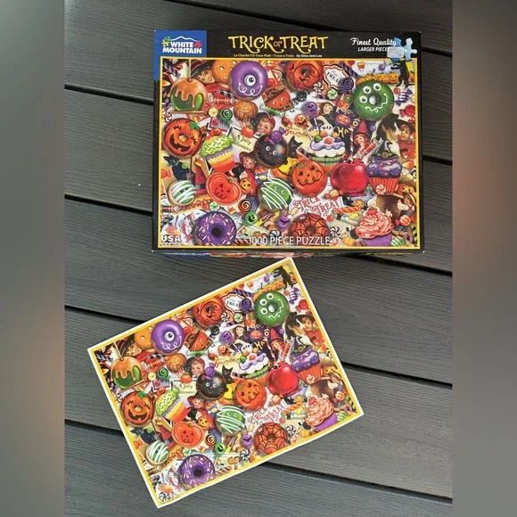 Colorful Jigsaw Puzzle Assortment EUC - Picture 2 of 13